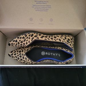 Rothy's Leopard Print Flats